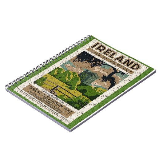 Vintages Schloss Blarney Notizblock