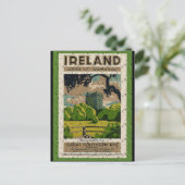 Vintages Schloss Blarney Postkarte (Stehend Vorderseite)