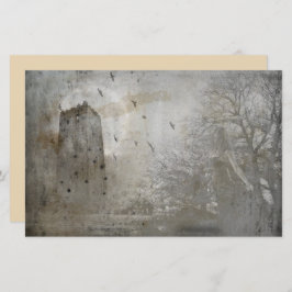 Vintages Schlosspapier