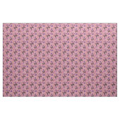 Vintages Schmetterlingsrosa Blumenmuster Stoff (Fat Quarter (45,7 x 55,9 cm))