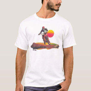 Vintages Schmutz-Fahrrad-Shirt T-Shirt