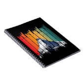 VINTAGES SCHNEE-MOUNTAIN-KLIMBER-GESCHENK NOTIZBLOCK (Rechte Seite)