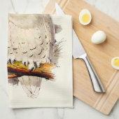 Vintages Schneeauscheln Zeichnend Geschirrtuch (Viertel Falte)