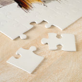 Vintages Schneeauscheln Zeichnend Puzzle (Seite)