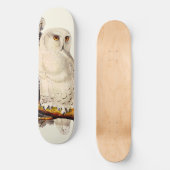 Vintages Schneeauscheln Zeichnend Skateboard (Vorderseite)
