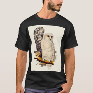 Vintages Schneeauscheln Zeichnend T-Shirt