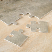 Vintages SchneeSleighlaufen Puzzle (Seite)