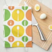 Vintages Schnittmuster Küchentuch (Viertel Falte)