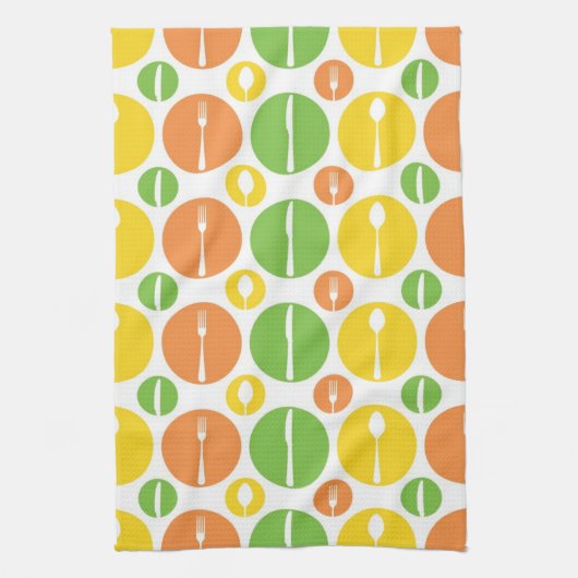 Vintages Schnittmuster Küchentuch (Vertikal)