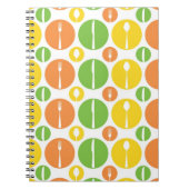 Vintages Schnittmuster Notizblock (Vorderseite)