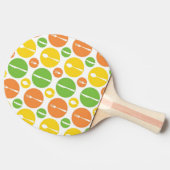 Vintages Schnittmuster Tischtennis Schläger (Seitenansicht)