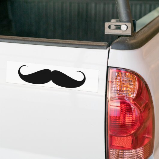 Vintages Schnurrbart Autoaufkleber (Auf Lkw)
