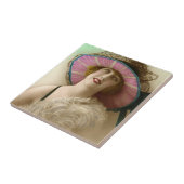 Vintages Schönheits-Bild Fliese (Seite)