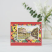 Vintages Schottland, Buchanan, Ballater-Pass Postkarte (Stehend Vorderseite)