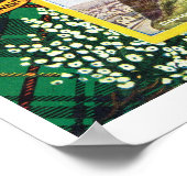 Vintages Schottland, Fraser, Jagdstewart edinbur Poster (Ecke)