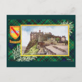 Vintages Schottland, Jagd Stewart Edinburgh Postkarte (Vorderseite)