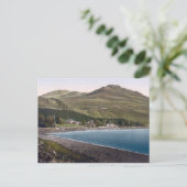 Vintages Schottland, Küste Teighness Postkarte (Stehend Vorderseite)