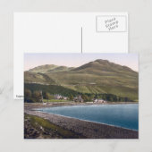 Vintages Schottland, Küste Teighness Postkarte (Vorne/Hinten)