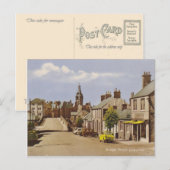Vintages Schottland, Lockerbie Postkarte (Vorne/Hinten)