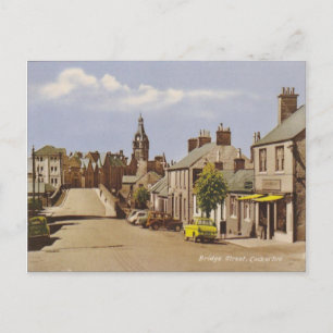 Vintages Schottland, Lockerbie Postkarte