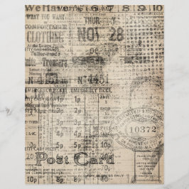 Vintages Schrapbuchpapier (1)