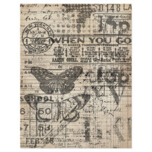 Vintages Schrapbuchpapier (4)