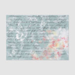 Vintages Schreiben von Schmetterling und Blüten Seidenpapier<br><div class="desc">Vintages Schmetterlingspapier und Dekopulationspapier für Blüten und Blüten</div>