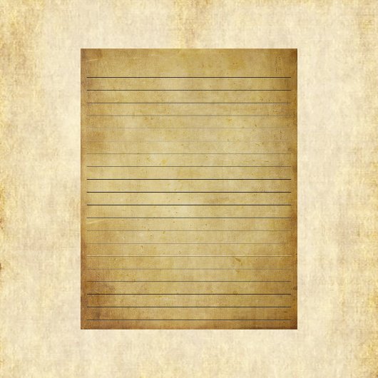 Vintages Schreibpapier