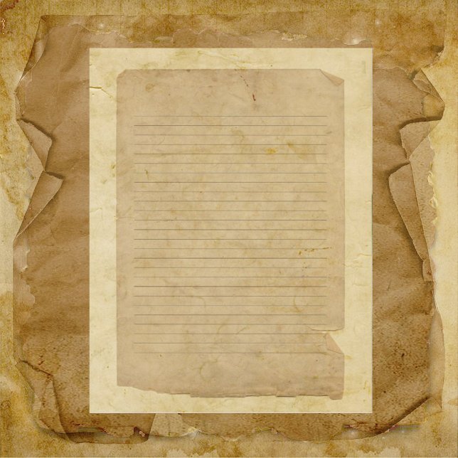 Vintages Schreibpapier (Von Creator hochgeladen)