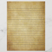 Vintages Schreibpapier (Rückseite)