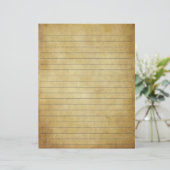 Vintages Schreibpapier (Stehend Vorderseite)