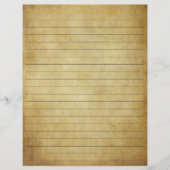 Vintages Schreibpapier (Vorderseite)