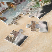 Vintages Schreibpapier Puzzle (Seite)