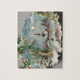 Vintages Schreibpapier Puzzle