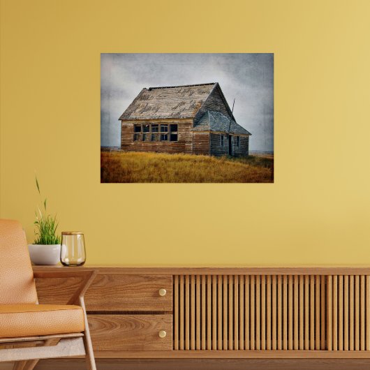 Vintages Schulposter Poster (Wohnzimmer 2)