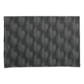 Vintages Schwarz Grunge American Flag Duales Muste Kissenbezug (Vorderseite-Rechts)