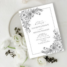 Vintages Schwarz-Weiß-Monochrome-Farbschrift