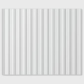 Vintages Schwarz-Weiß-Muster Geschenkpapier (Flach)