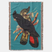 Vintages Schwarzes Cockatoo | Elizabeth Gould Pos Decke (Vorderseite Vertikal)