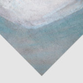 Vintages schwarzes Frauengewebe Seidenpapier (Ausschnitt)