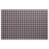 Vintages Schwarzes Hahnentrittmuster kariertes Mus Stoff (Fat Quarter (45,7 x 55,9 cm))