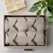 Vintages Schwarzes Meer Seidenpapier (Geschenk)