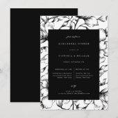 Vintages Schwarzes Probe Ankündigung (Vorne/Hinten)