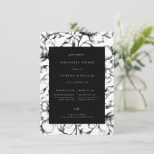 Vintages Schwarzes Probe Ankündigung (Stehend Vorderseite)