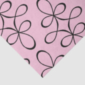 Vintages, schwarzes Spitzen-Dekopapier Seidenpapier (Ausschnitt)