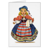 Vintages schwedisches Mädchen (Vorne)