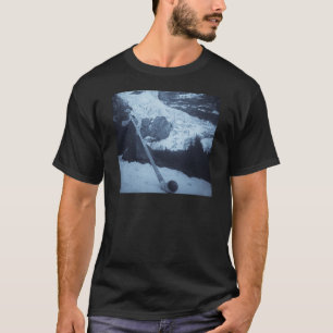 Vintages Schweizer Alphorn Gebläse T-Shirt