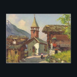 Vintages    Schweizer Dorf im Wallis Postkarte<br><div class="desc">Vintages    Schweizer Dorf im Wallis</div>