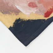 Vintages Schwimmen - Gelber Badeanzug Fleecedecke (Ecke)