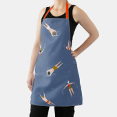 Vintages Schwimmmuster Schürze (InSitu)